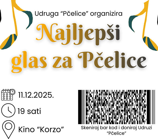 Evo detalja plakata i bar koda za uplatu donacije s mobitela                                                                                                                                                                                              